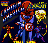 Заставка игры Captain America and the Avengers